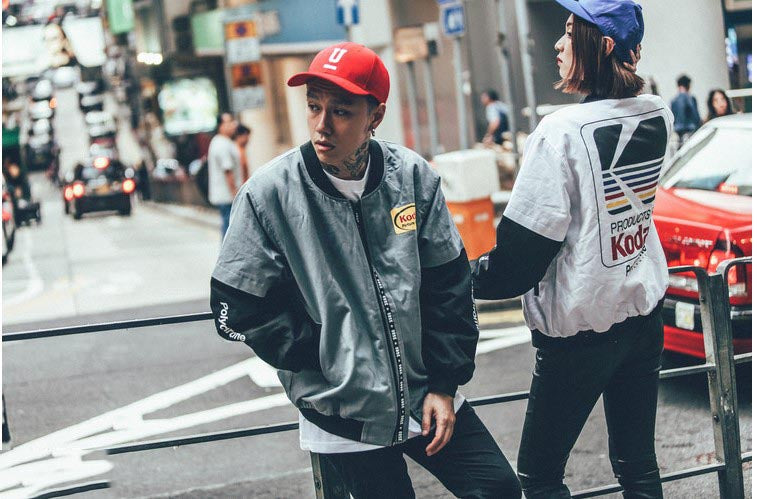 Unisex Casual Bomber Jacket